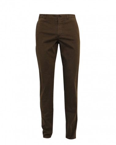 Pantalon Wembley Otago marron foncé homme