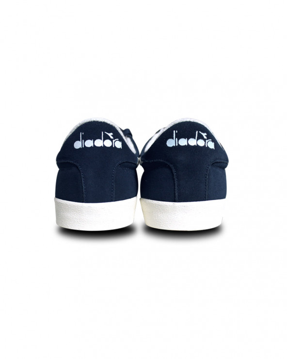 Dos des Baskets Melody suede bleu marine pour homme