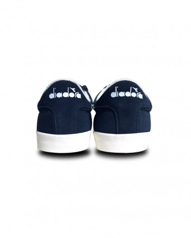 Dos des Baskets Melody suede bleu marine pour homme