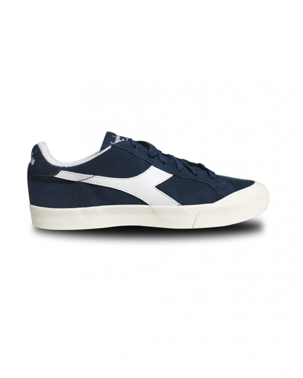 Baskets Melody suede bleu marine pour homme