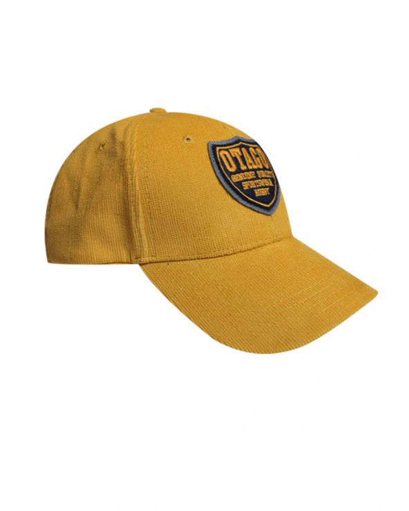 Casquette Velours QUALITY Otago jaune