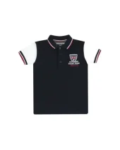 CABOURG POLO MC ENFANT OTAGO MARINE/BLANC CABOURG POLO MC ENFANT OTAGO MARINE/BLANC