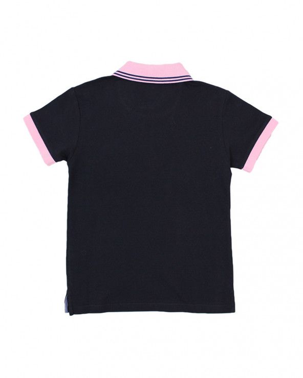 Dos du polo Artax enfant Otago Bleu marine