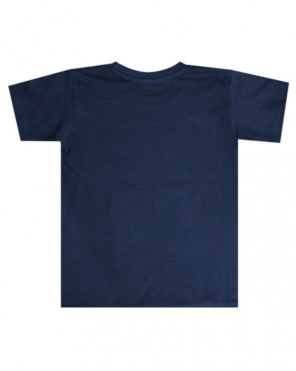 Dos du tee shirt Power enfant Otago bleu marine