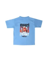 FLOWER KID TSHIRT OTAGO BLEU CIEL FLOWER KID TSHIRT OTAGO BLEU CIEL