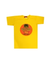 TIKIBEACH ENFANT TS MC JAUNE TIKIBEACH ENFANT TS MC JAUNE