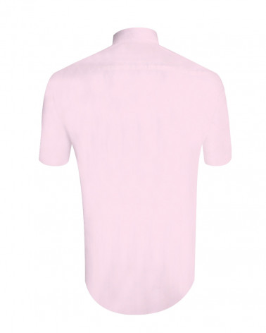 Dos de la chemise Oxford Griff Otago rose pour homme