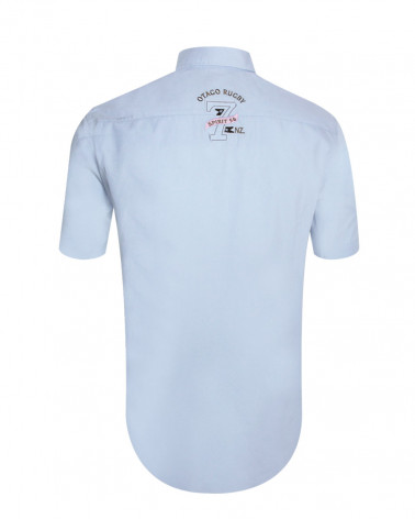 Dos de la chemise Bella Otago bleu ciel pour homme
