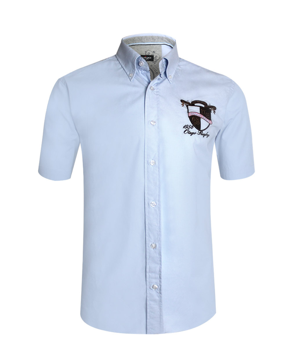 chemise Bella manches courtes Otago rugby ciel homme