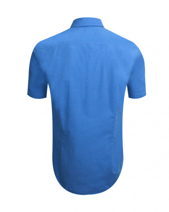 Dos de la chemise Buenos aires Otago bleu lavande pour homme