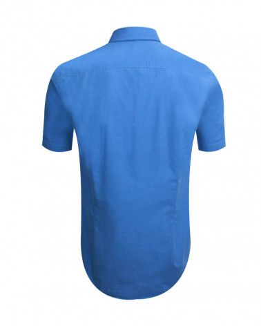 Dos de la chemise Buenos aires Otago bleu lavande pour homme