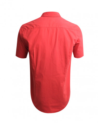 Dos de la chemise Buenos aires Otago corail pour homme