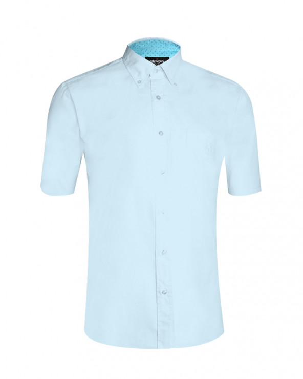Chemise Oxford Otago bleu ciel homme