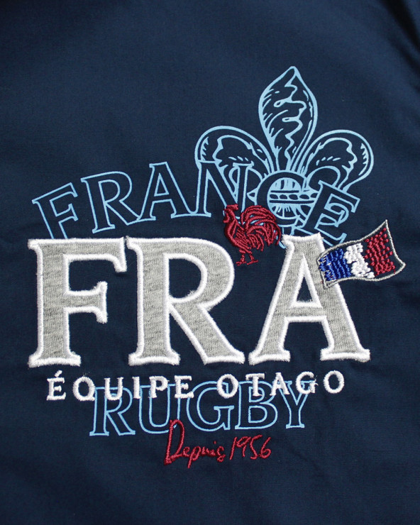 Chemise French Otago rugby bleu marine homme