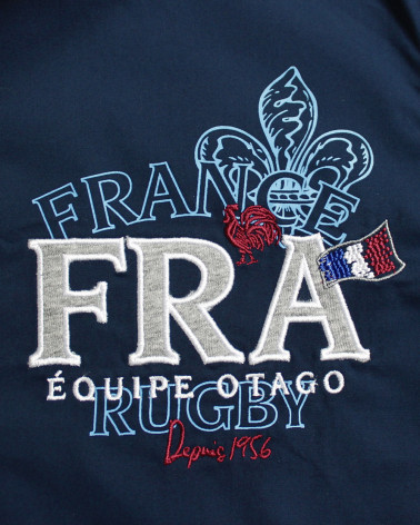 Chemise French Otago rugby bleu marine homme