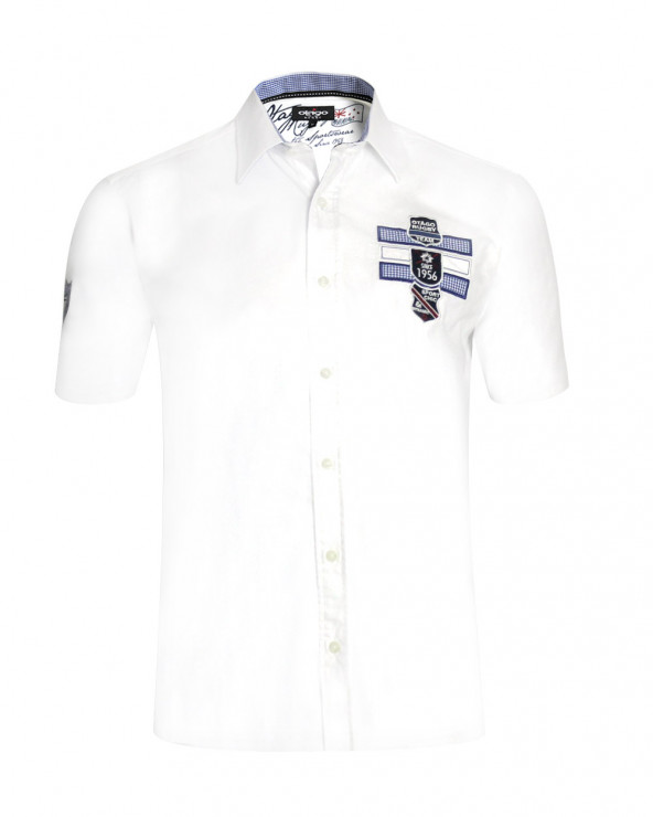 Chemise Brighton Otago rugby blanche homme