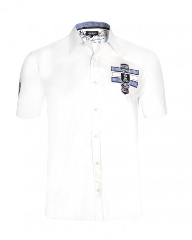 Chemise Brighton Otago rugby blanche homme