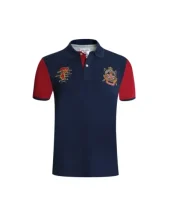 MILLER POLO MC OTAGO MARINE/BORDEAUX MILLER POLO MC OTAGO MARINE/BORDEAUX