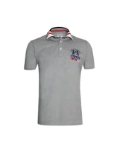 JAPAN POLO MC OTAGO GRIS CLAIR JAPAN POLO MC OTAGO GRIS CLAIR