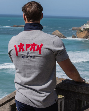 Polo Japan Otago gris pour homme