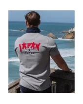 JAPAN POLO MC OTAGO GRIS CLAIR JAPAN POLO MC OTAGO GRIS CLAIR