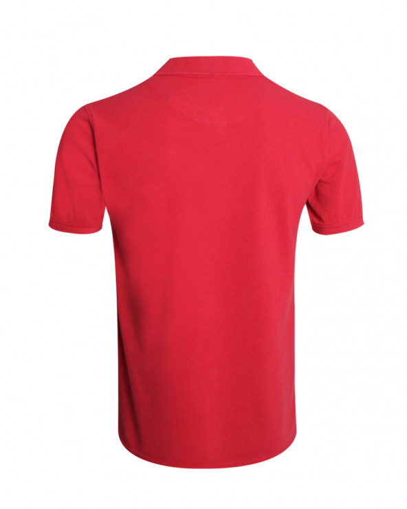 Dos du polo Buenago Otago rouge pour homme