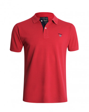 Polo Buenago Otago manches courtes rouge homme