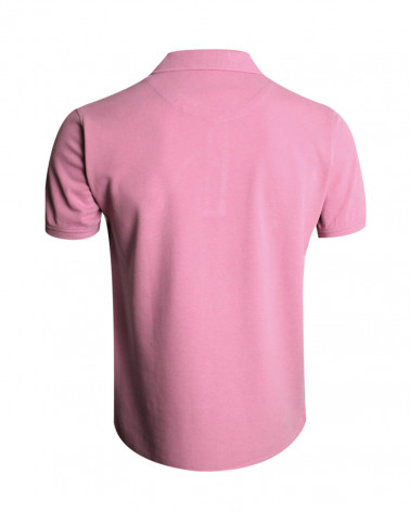 Dos du polo Buenago Otago rose pour homme