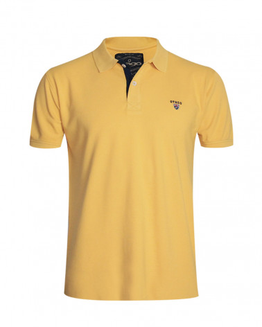 Polo Buenago Otago manches courtes mimosa homme