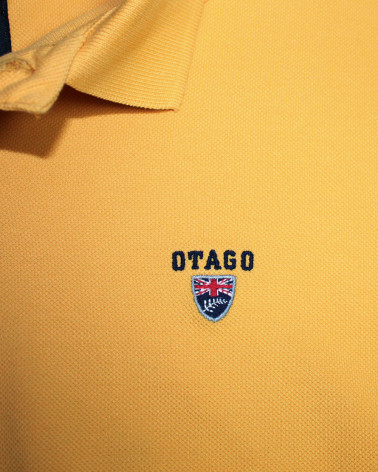 Broderie côté coeur du polo Buenago Otago mimosa pour homme