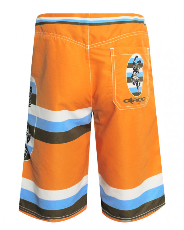 Dos du short de bain Kora Otago jaune pour homme