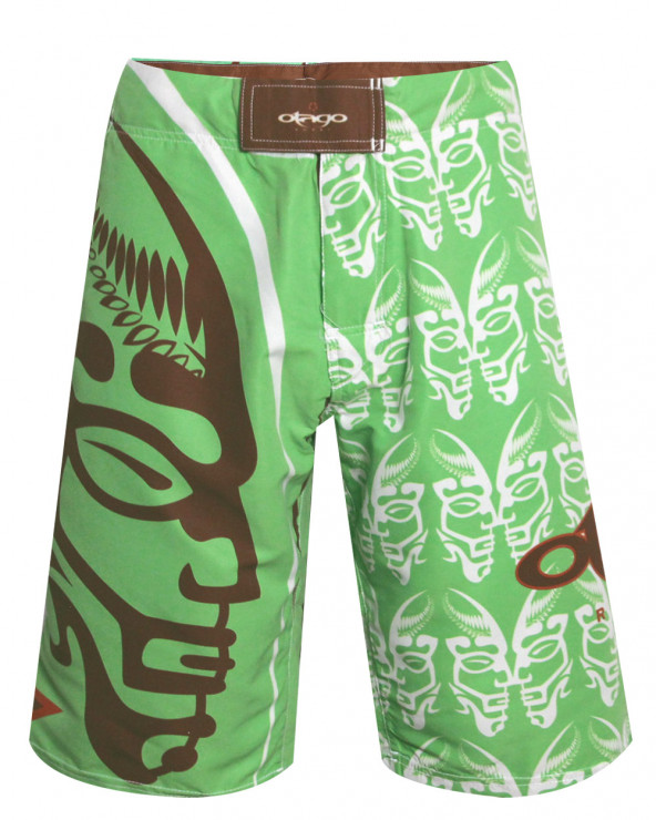 Short de bain Mahuna Otago rugby vert homme