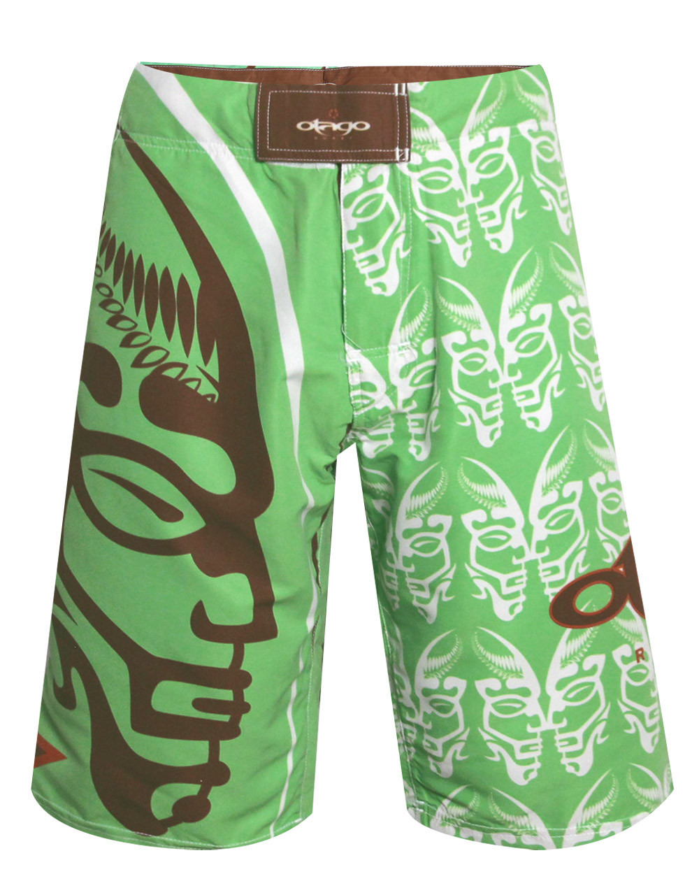 Short de bain Mahuna Otago rugby vert homme