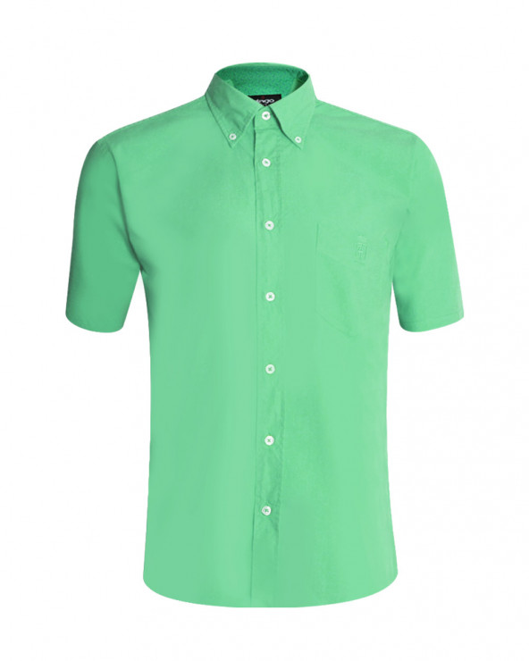 Chemise Oxford Otago vert anis homme