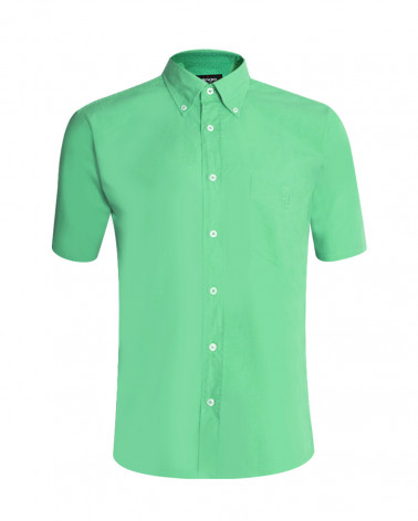 Chemise Oxford Otago vert anis homme
