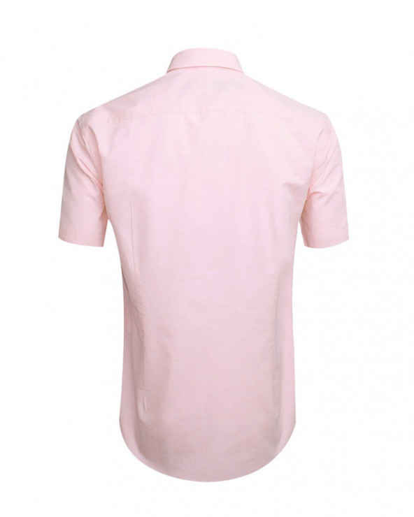Dos de la chemise Oxford Otago rose pour homme