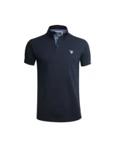 MONTLERY POLO MC OTAGO BLEU MARINE
