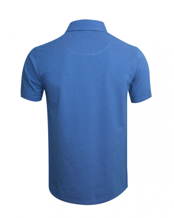 Dos du polo Montlery Otago bleu lavande pour homme