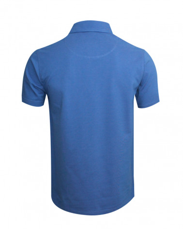 Dos du polo Montlery Otago bleu lavande pour homme