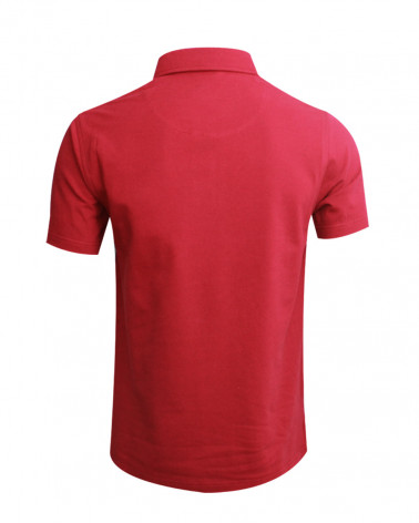 Dos du polo Montlery Otago bordeaux pour homme