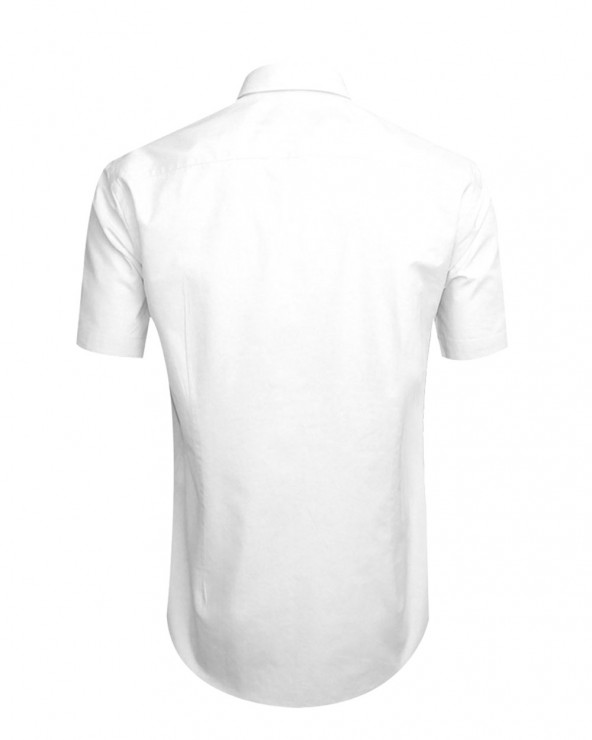 Dos de la chemise Rome old Otago blanc pour homme