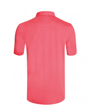Dos du polo Oth Otago Corail pour homme