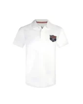 OLD-US POLO MC OTAGO BLANC
