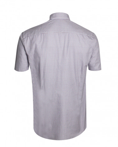 Dos de la chemise E2001 Otago bleu pour homme