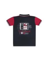 RINASOUL KID POLO MC OTAGO MARINE/BORDEAUX RINASOUL KID POLO MC OTAGO MARINE/BORDEAUX