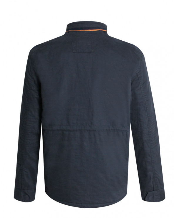 Dos de la parka Lomontain Otago bleu marine pour homme