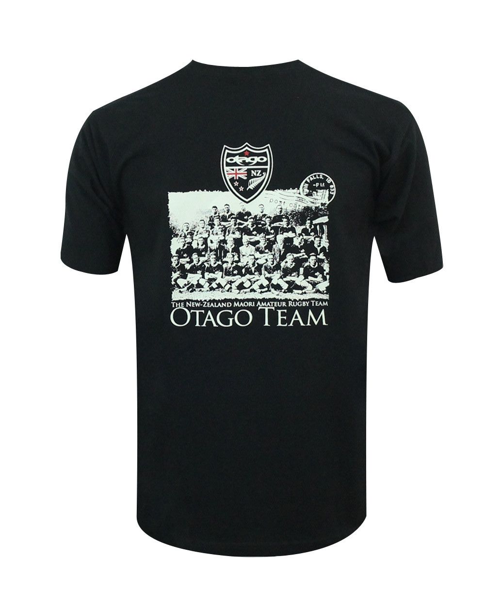 TEAM TSHIRT OTAGO RUGBY NOIR