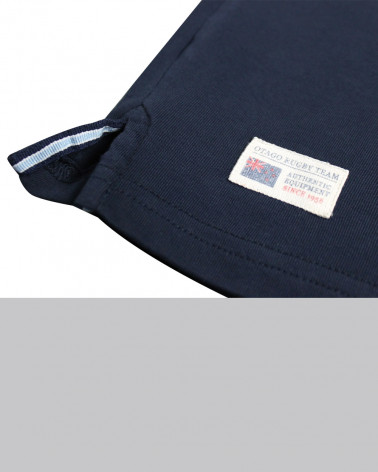Génuine cousu en bas du polo Fighter Otago bleu marine pour homme