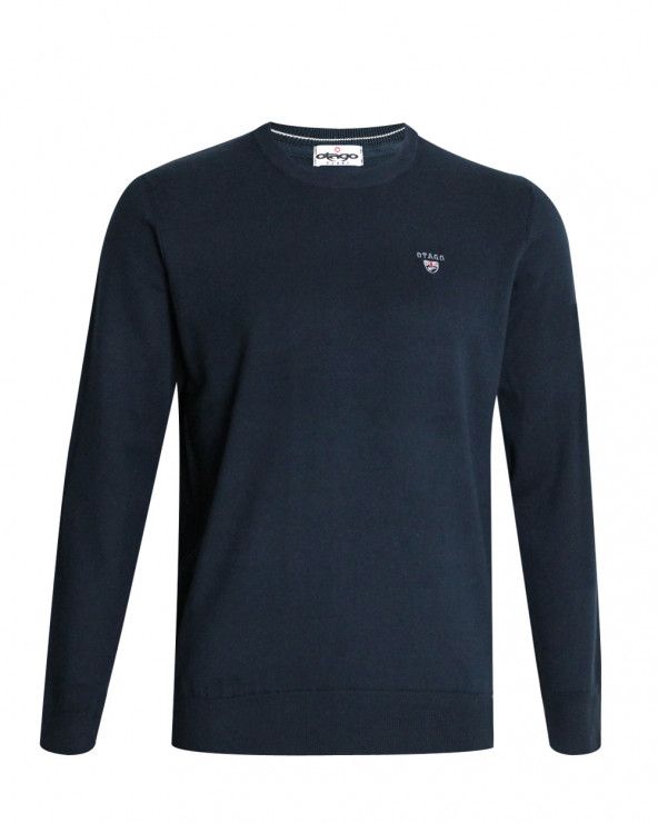 Pull col rond Buenos aires Otago marine homme