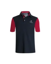 OTAGRIFF POLO MC OTAGO MARINE/BORDEAUX OTAGRIFF POLO MC OTAGO MARINE/BORDEAUX